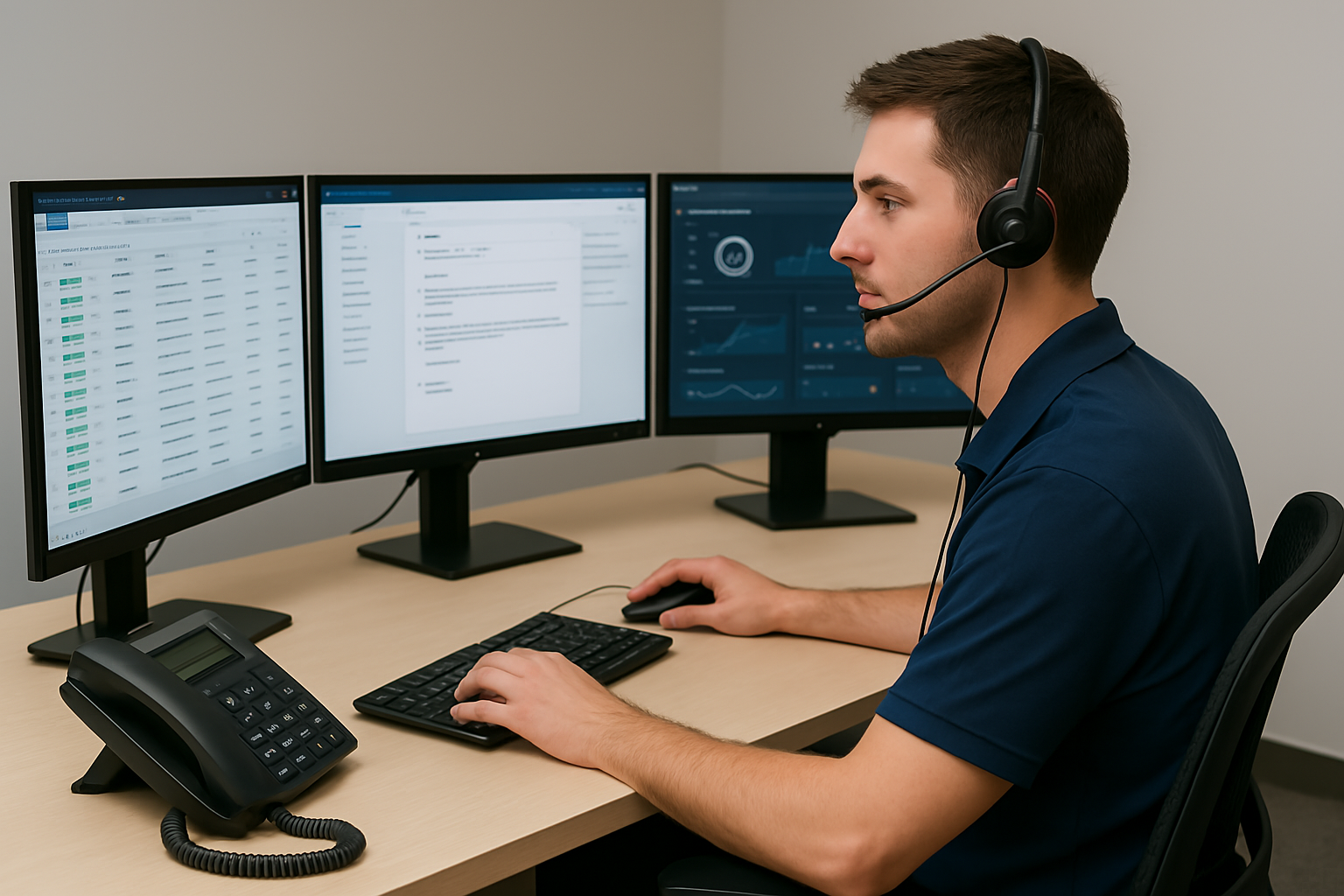 Ilustración de Mesa de ayuda